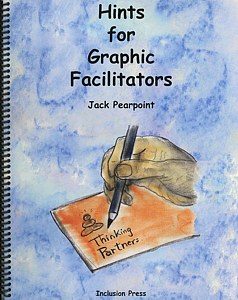 Hints for Graphic Facilitators cover - hand drawn hand writing