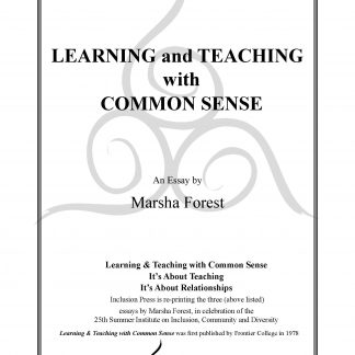 Marsha Forest.Learning&Teaching.cover