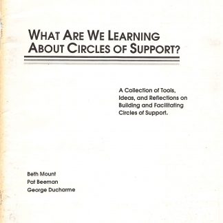 What are We Learning about Circles of Support - ebook