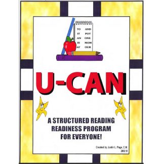 U-CAN Reading Readiness Workbook - ebook