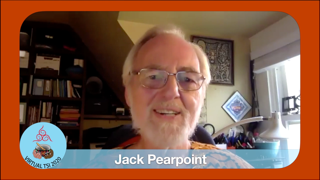 Photo of Jack Pearpoint welcoming people to the Virtual Zoom TSI